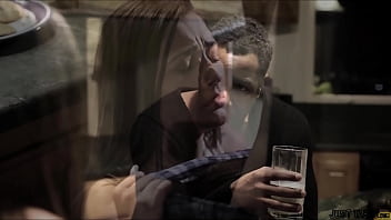 Getting cookies from the cookie jar at night when you can't sleep is not the moment you expect somebody else in the kitchen but here he is stepdad