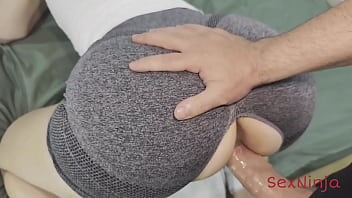 Fucking like rabbits everytime i'm home alone with my bubble butt step mom