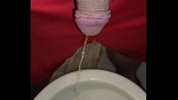 Kaso221 pissing in toilet