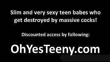 Euro teen giselle leon tames a big black cock in interracial sex