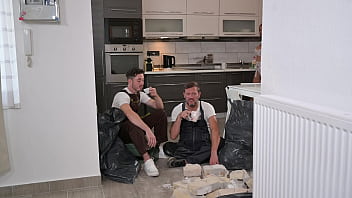 Horny milf olivia del rio entices construction workers into fucking her dp style gp3266