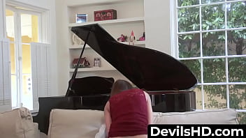 They Kiss Passionately Before She Pulls Down His Shorts And Gets To Work Sucking His Big Hard Cock With Her Teeny Throat thumbnail