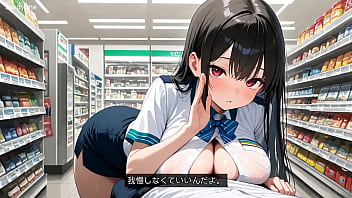 閉店後の静寂コンビニで交わす甘いささやき asmr