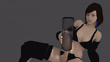 Animated 3d Futa Girl With Sex Toy Sexy Dick Girl Masturbating Water Toy Bouncy Boobs thumbnail