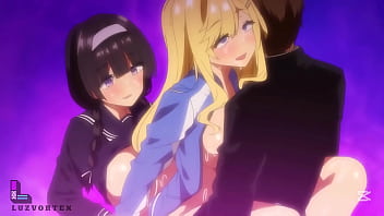 Harem fuck in a orgy