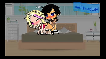 Big dick dude fucks slutty girl gacha club