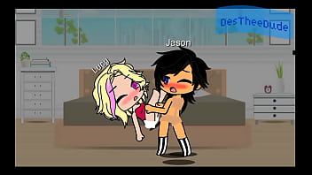 Big dick dude fucks slutty girl gacha club