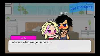 Big dick dude fucks slutty girl gacha club