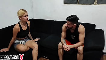 Meu padrasto foi ao mercado e eu comi minha meia irmã 9 9 completo no red