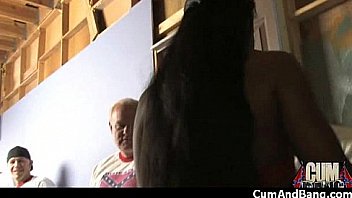 Black Slut Group In Her Mouth 20 thumbnail