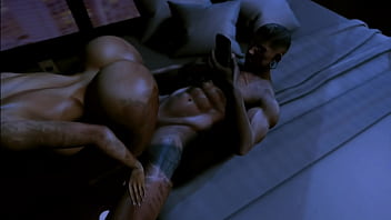 Ebony rides papis cock