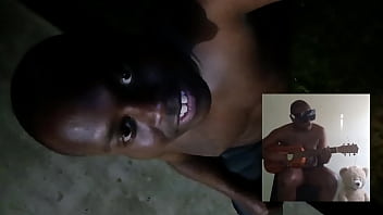 Blogging about adding more sounds to some songs while topless outdoors in beautiful 80 degree summer weather for free 2