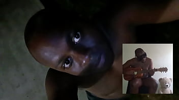 Blogging about adding more sounds to some songs while topless outdoors in beautiful 80 degree summer weather for free 2