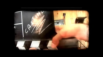 She spreads them wide