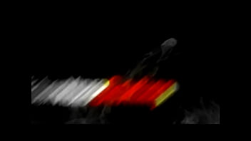 She spreads them wide