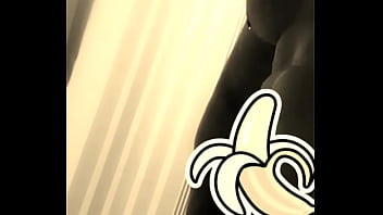 Big white cock shaking the snake