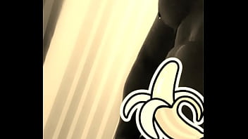 Big white cock shaking the snake