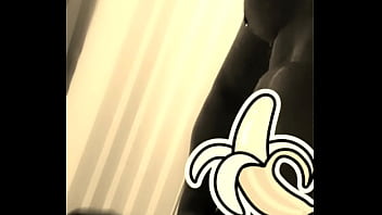 Big white cock shaking the snake