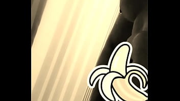 Big white cock shaking the snake