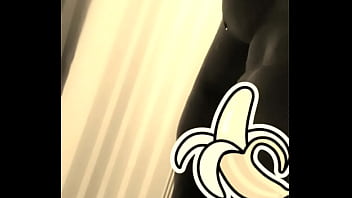 Big white cock shaking the snake