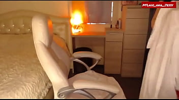 M'lady jessy sexy red stockings & teasin'