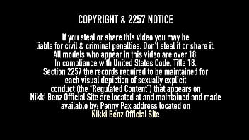 Nikki benz & shyla stylez have performed a wild lesbian fuck clip