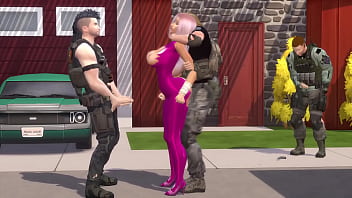 Ebony gangbang sims 4