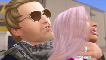 Ebony gangbang sims 4