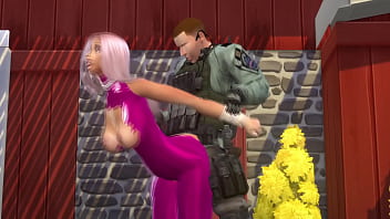 Ebony gangbang sims 4