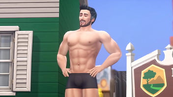 Ebony gangbang sims 4