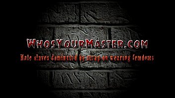 Femdom dominates tiny dick guy