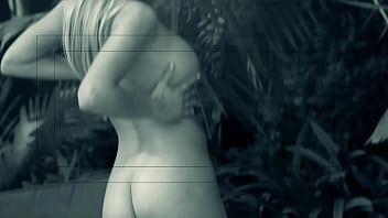 Outdoors in the sun we find aubrey adams rubbing herself and fucking too sqf