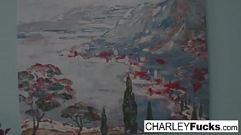 Miss chase has a break between massage clients and masturbates