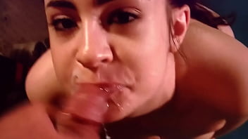 Facial cumshot