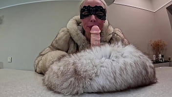 I make three fur collars dirty and wet with gallons of urine saliva and puke