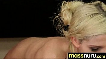 Nuru massage ends with a hot shower fuck 23