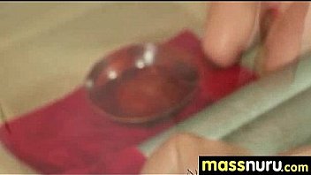 Slippery massage with happy end 17