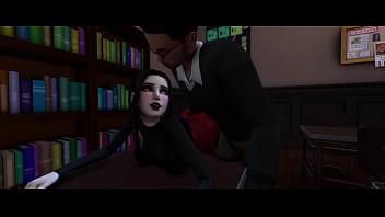 Virgin goth smashed by her teacher