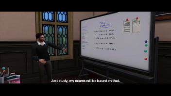 Virgin goth smashed by her teacher