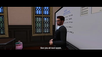 Virgin goth smashed by her teacher