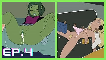 Tara gets cum all over her virgin pussy 18titans episode 4