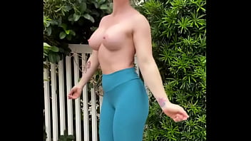 I had to put on a little show for the gardner