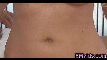 Gorgeous busty blonde sucking big cock