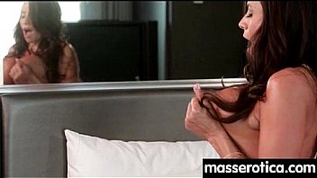 Sensual lesbian massage leads to orgasm 18