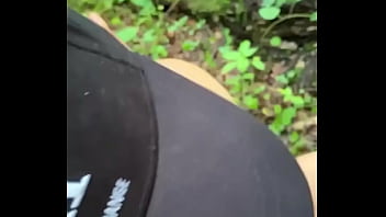 The hike in the forest ended with fucking