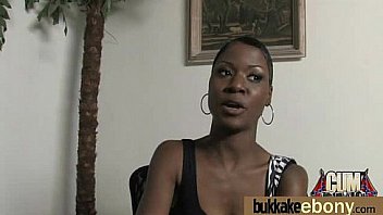 Busty Black Babe Bubble Bath Group Cocksuck 6 thumbnail