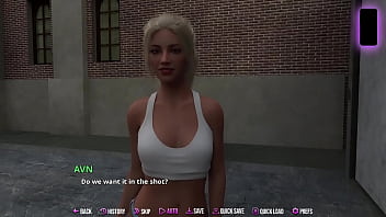 College kings 2 #13 ape route helping the hot busty blonde girl selling her car
