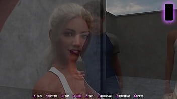 College kings 2 #13 ape route helping the hot busty blonde girl selling her car