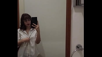 Nude selfie vid