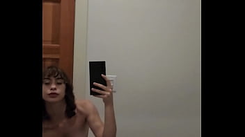 Nude selfie vid